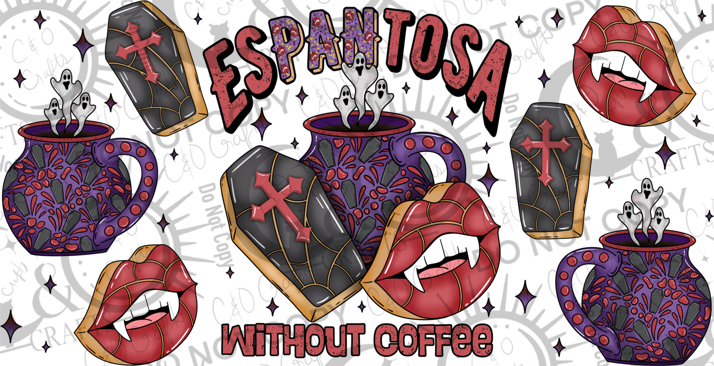 Espantosa Vampiresa 16oz PNG
