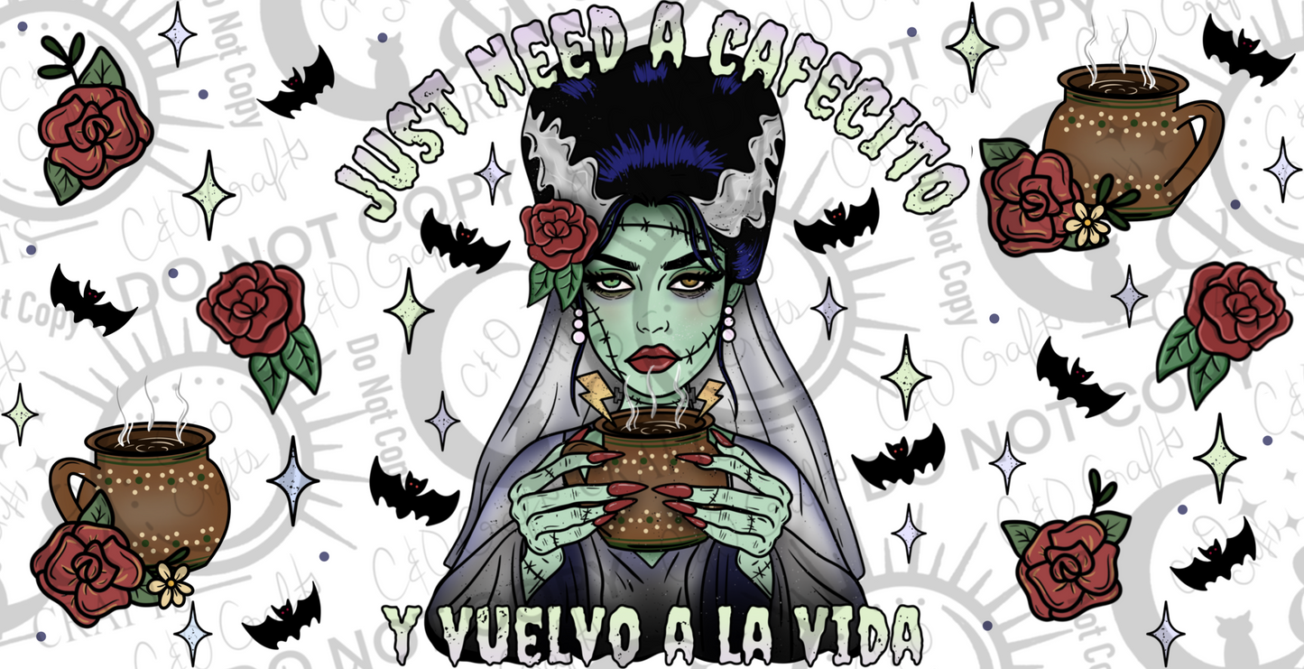 Volver a la Vida 16oz PNG