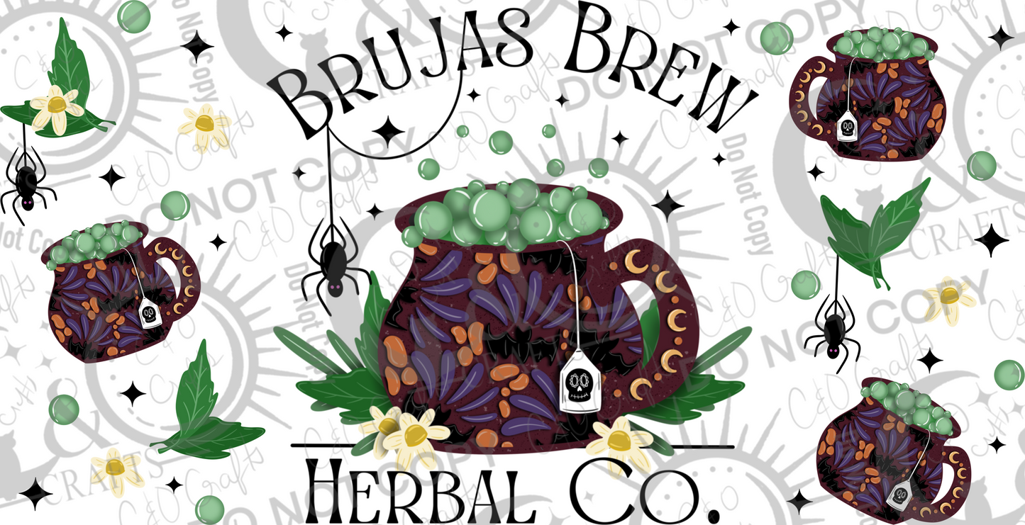 Brujas Brew 16oz PNG