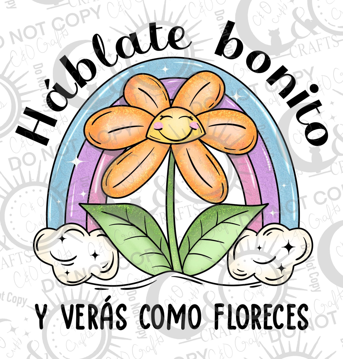 Háblate Bonito PNGs (Black/White)