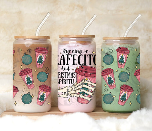 Running on Cafecito16oz PNG