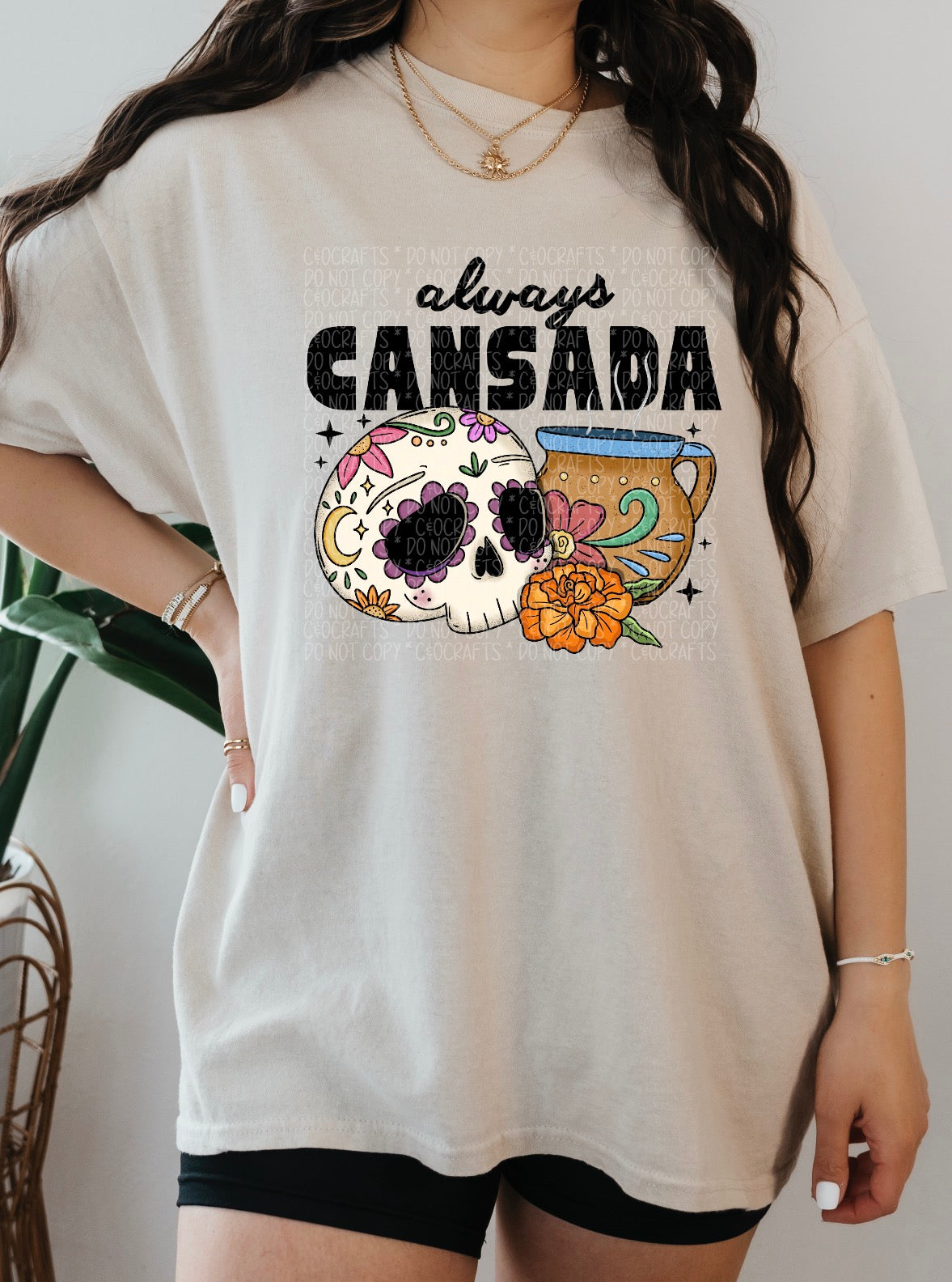 Always Cansada PNGs (black/white)