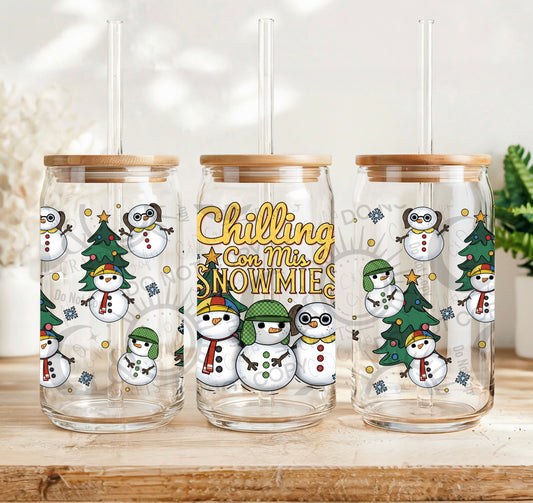 Snowmies (Yellow) 16oz PNG
