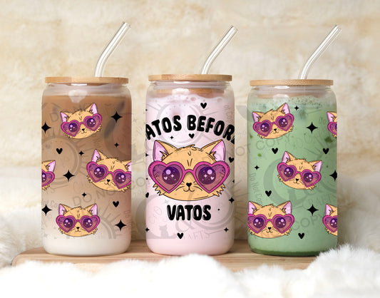 Gatos Before Vatos (Orange) 16oz PNG