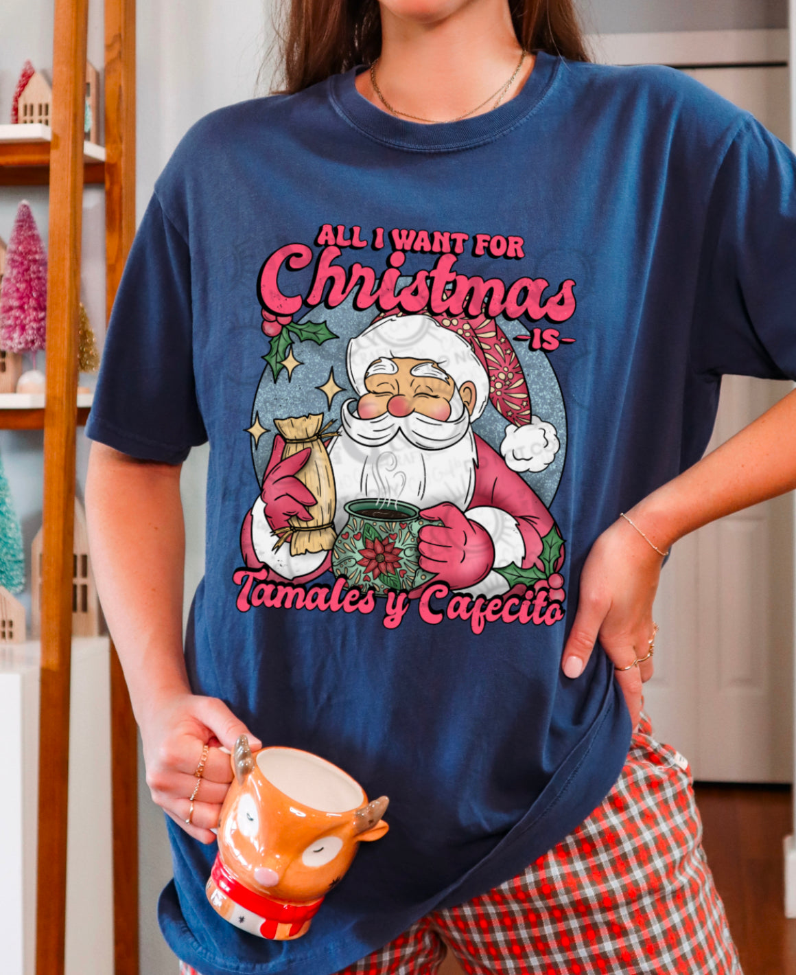 Tamale Christmas Santa PNG