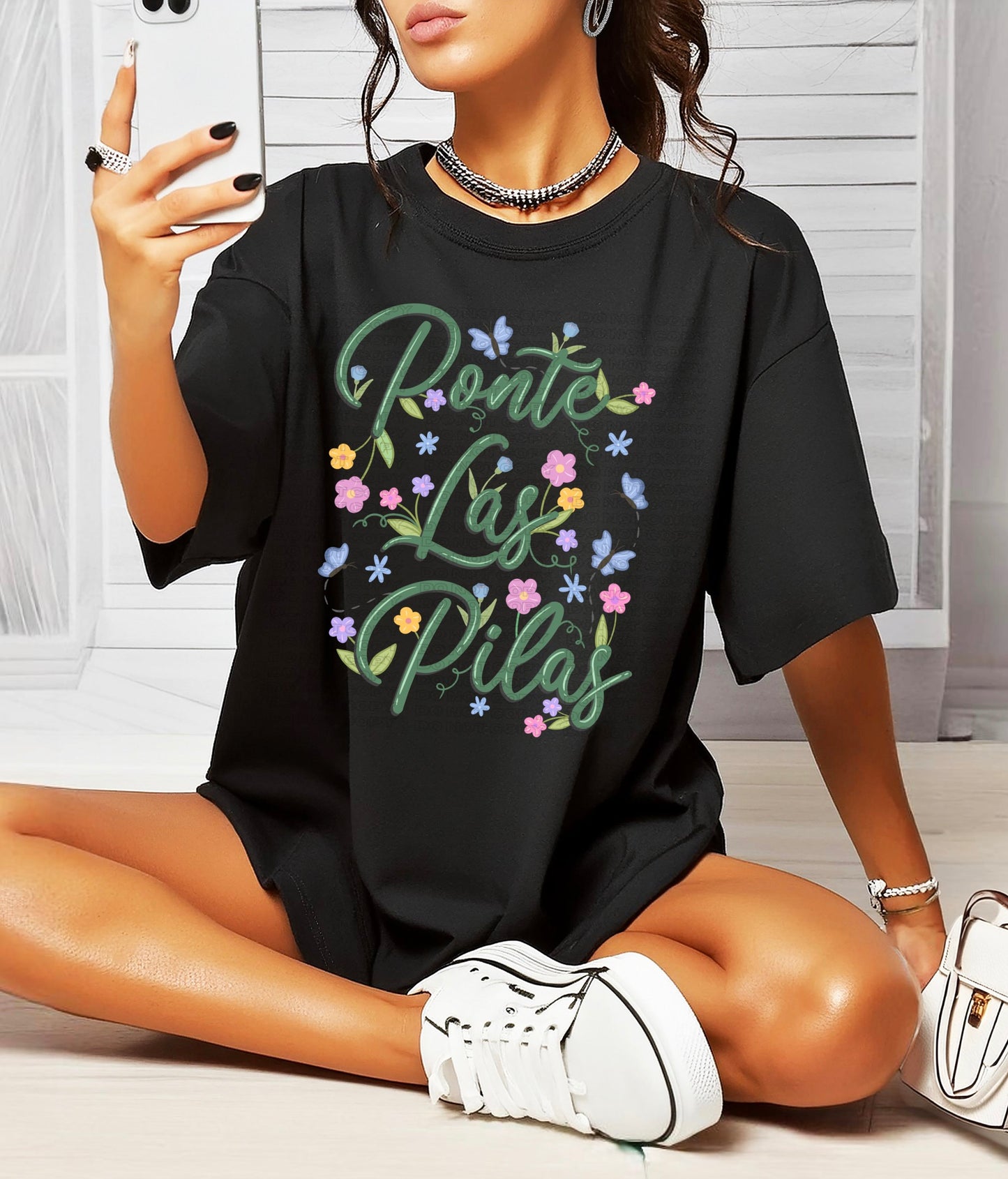 Ponte Pilas Floral PNG