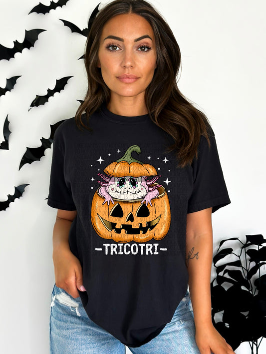 Tricotri Ajolote PNGs (black/white)