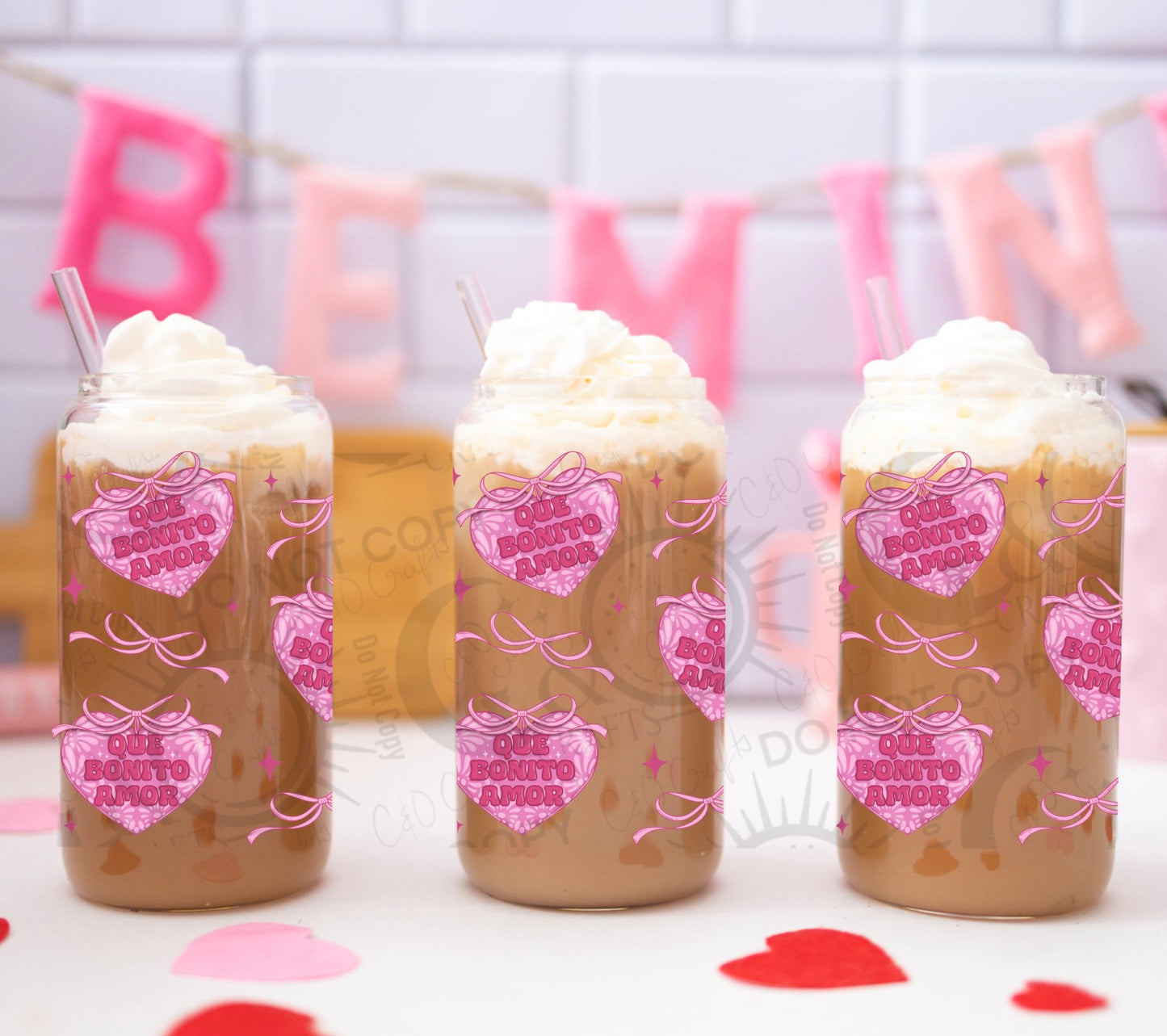 Bonito Amor 16oz PNG