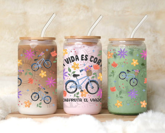 La Bicicleta 16oz PNG