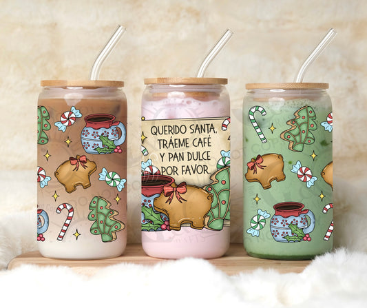 Querido Santa 16oz PNG