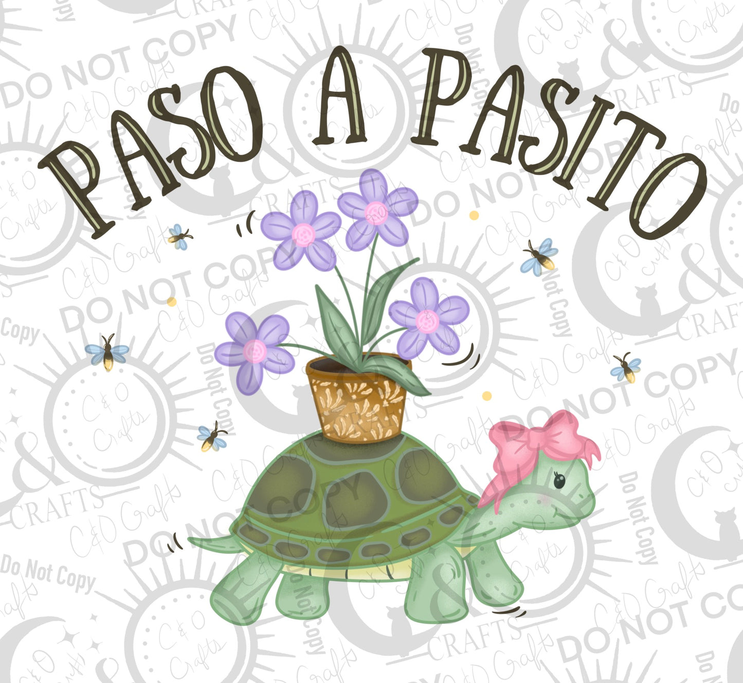 Paso a Pasito (Tortugita) PNGs (dark/light)