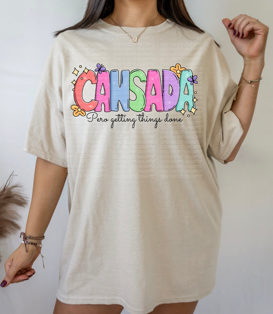 Cansada PNGs (black/white)