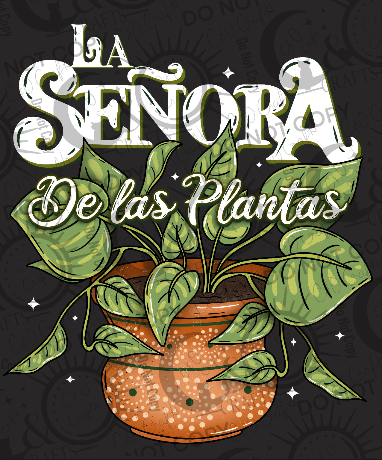 Plant Señora (Inverted) PNG