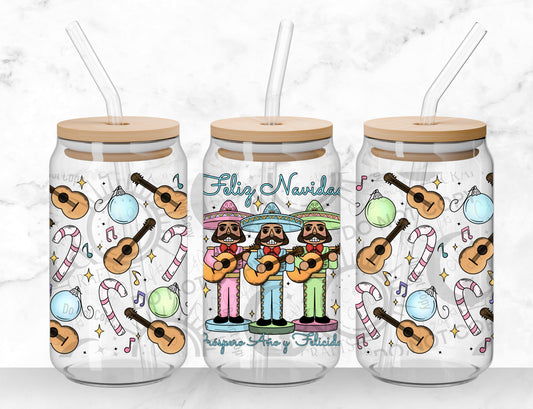 Mariachi Nutcrackers 16oz PNG