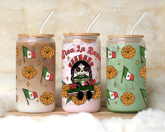 Viva la Raza 16oz PNG