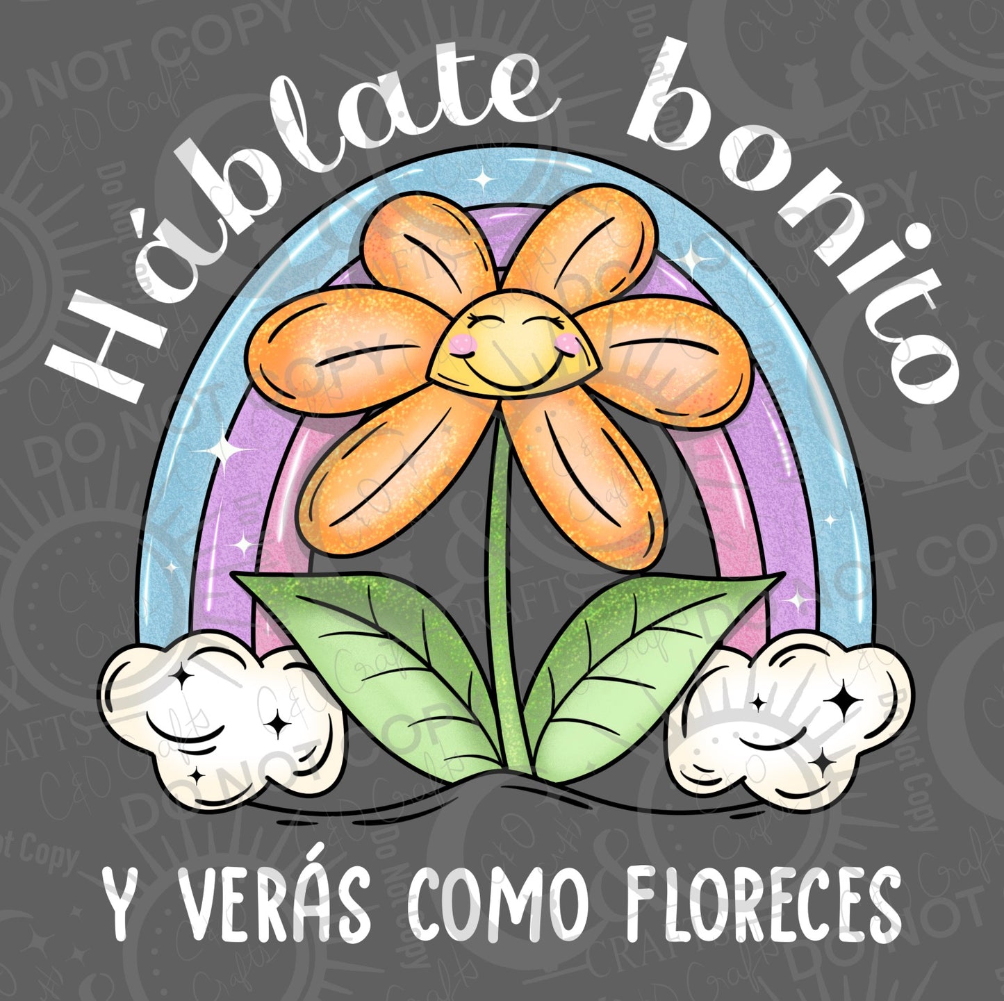 Háblate Bonito PNGs (Black/White)