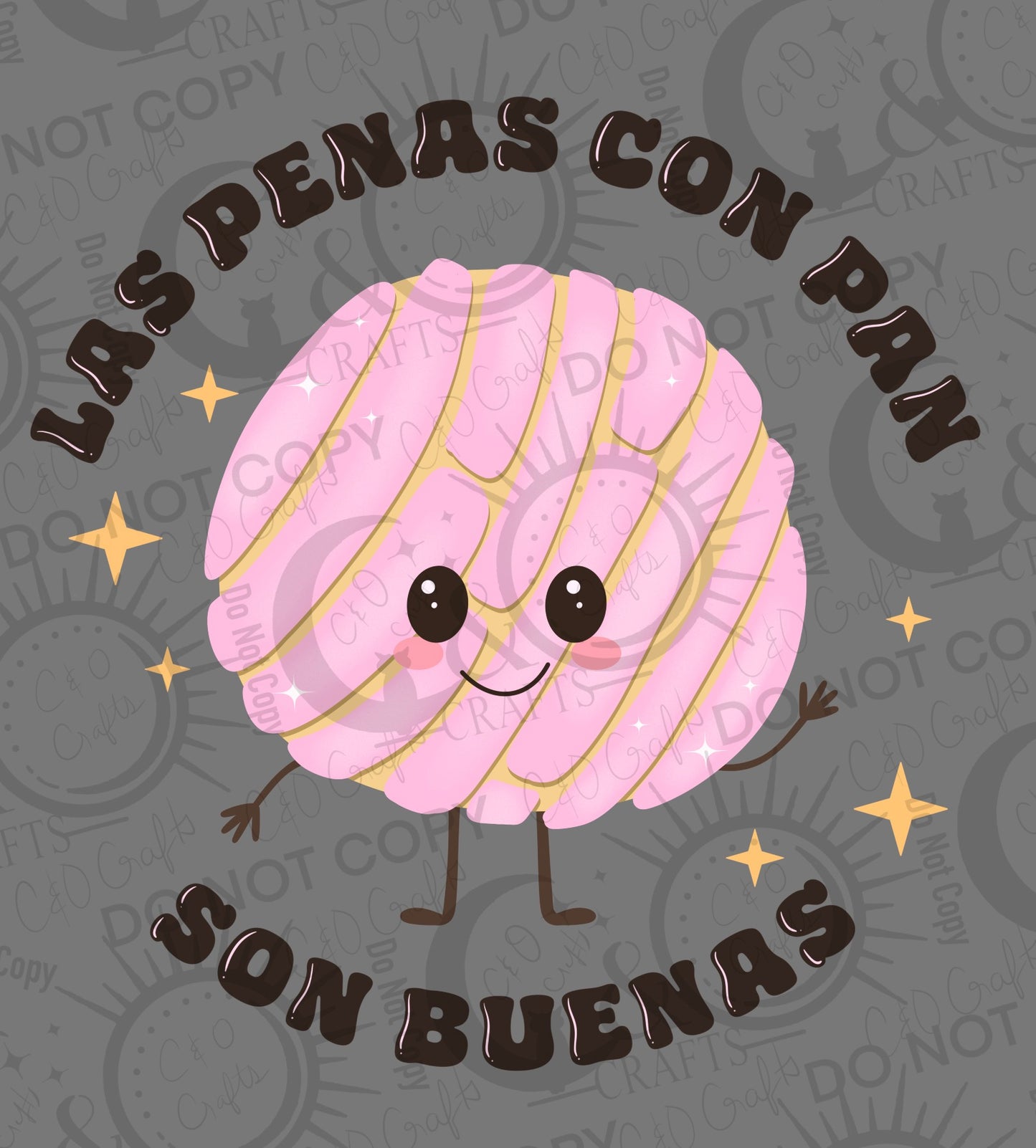 Penas Con Pan PNGs (Brown/White)