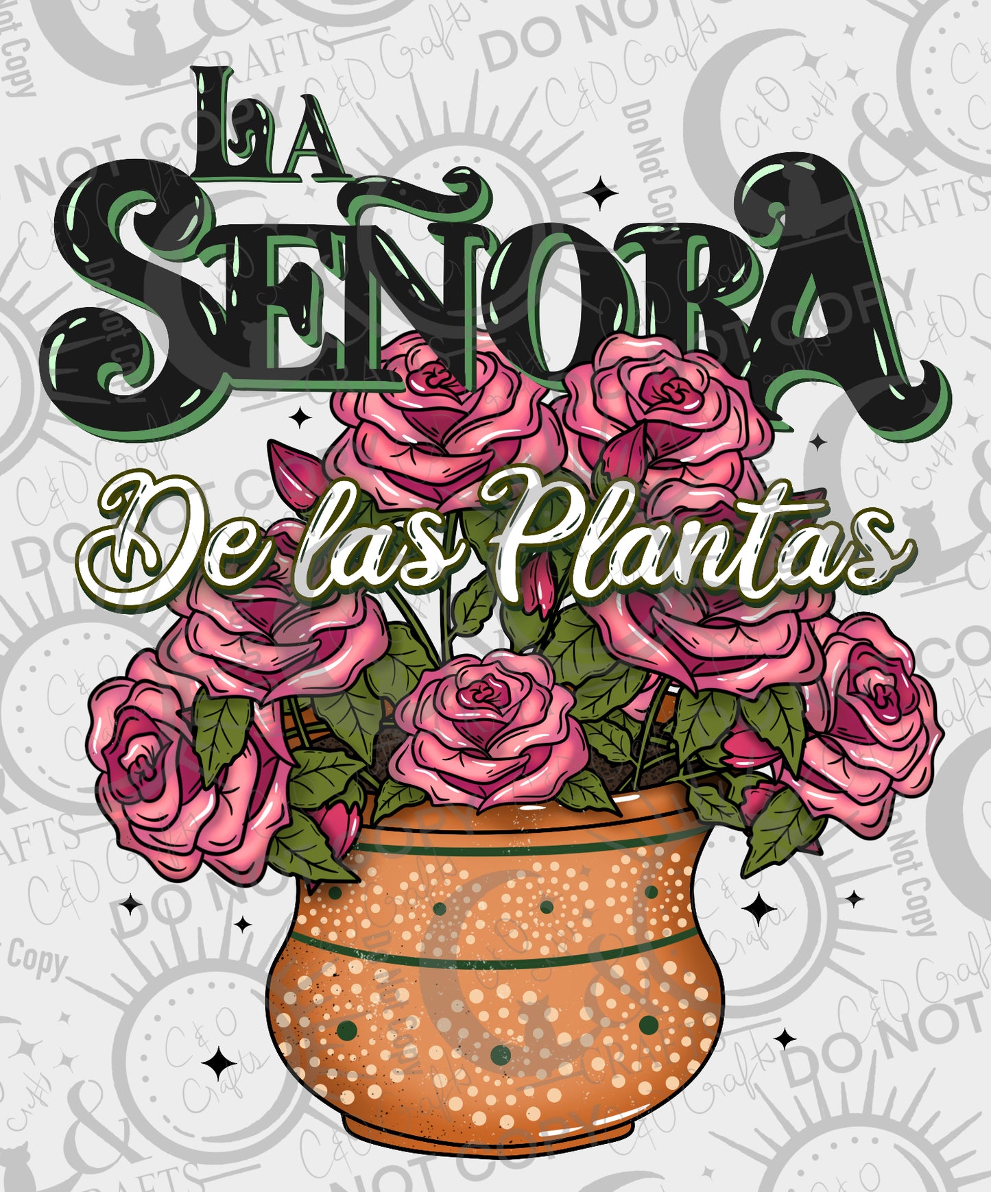 Floral Plant Señora PNG