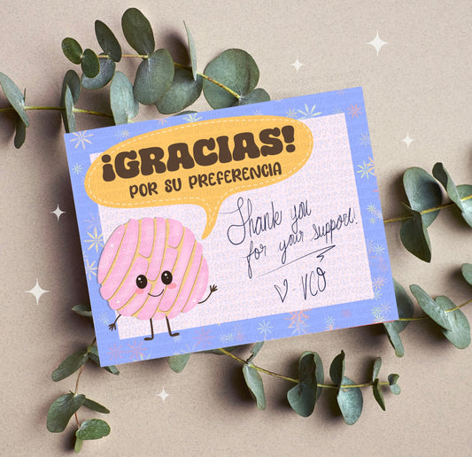 Pink Conchita Insert Card PNG