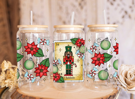 El Soldado Nutcracker 16oz PNG
