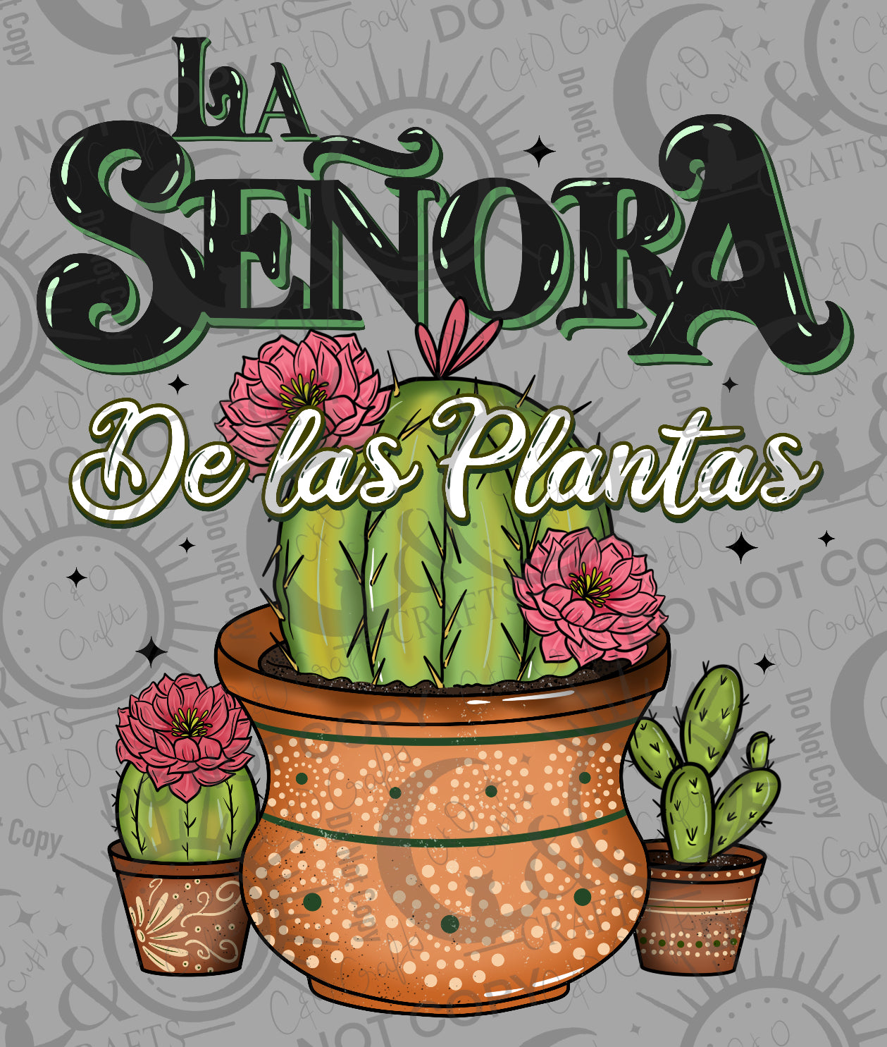 Cactus Plant Señora PNG