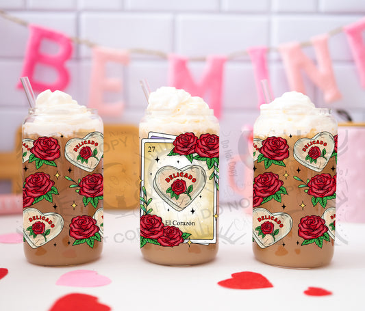 Corazón Delicado 16oz PNG