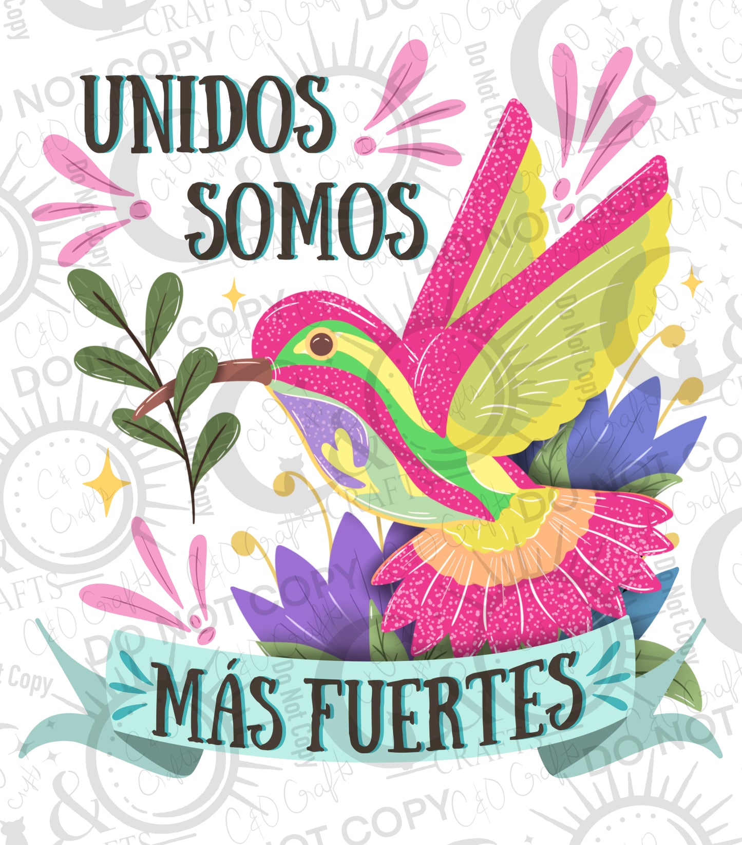 Peace Colibrí PNG