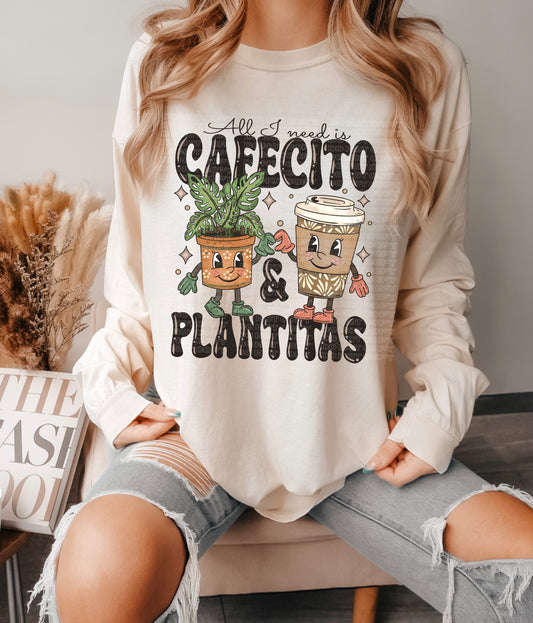 Café y Plantitas PNG