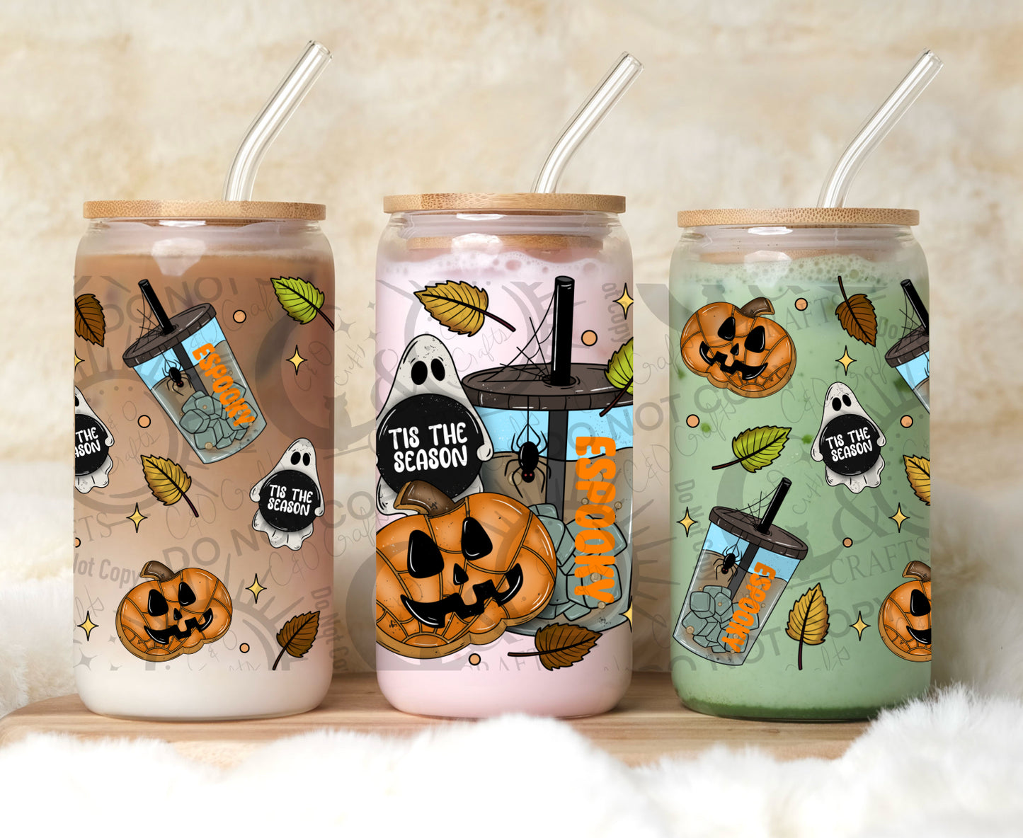 Espooky Season 16oz PNG