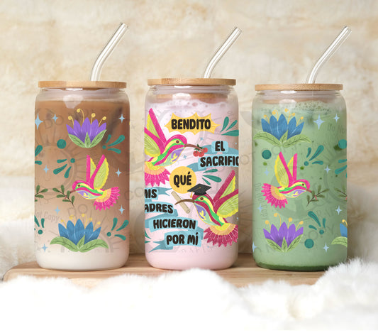Bendito Sacrificio 16oz PNG