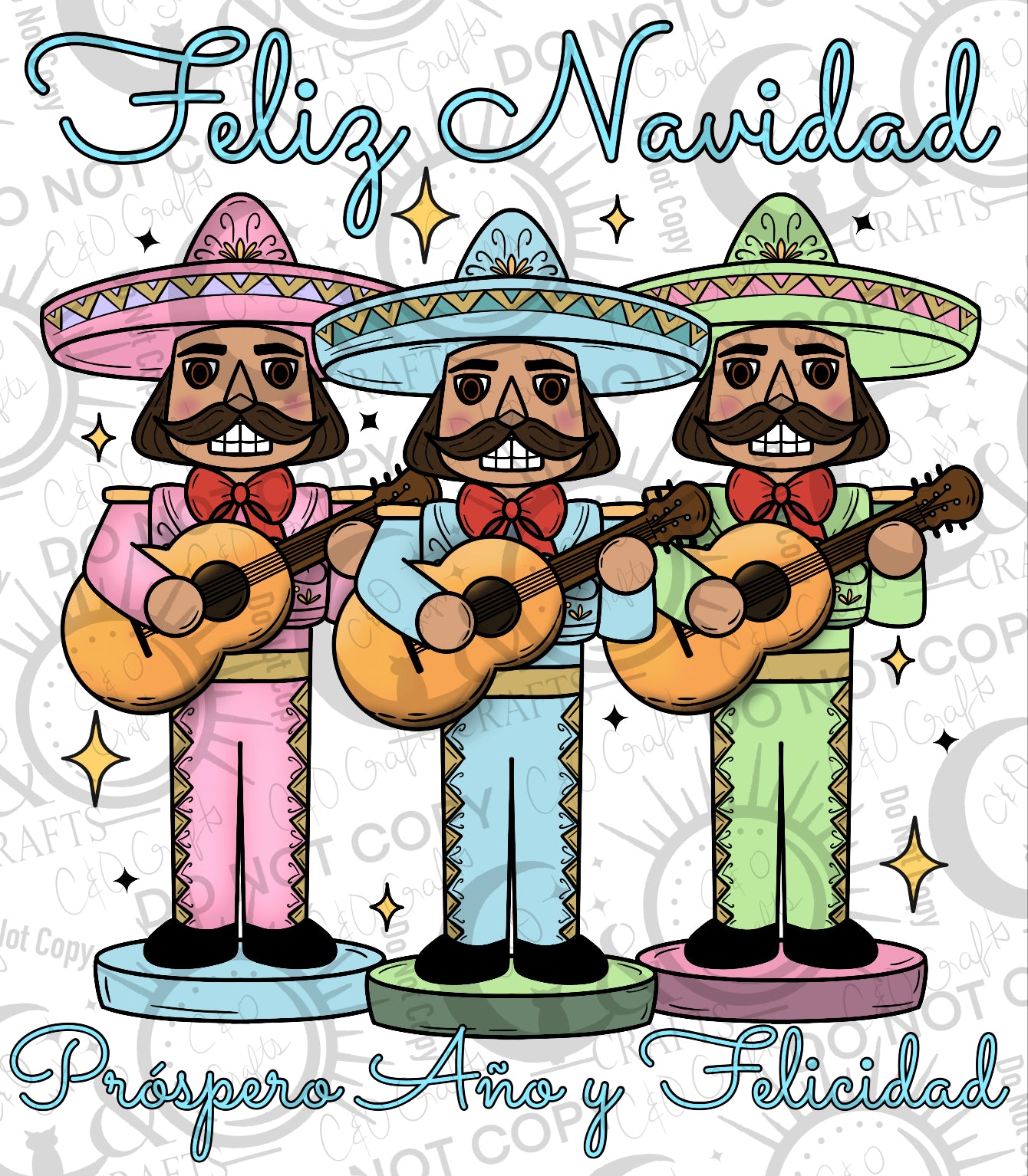 Mariachi Nutcrackers PNG