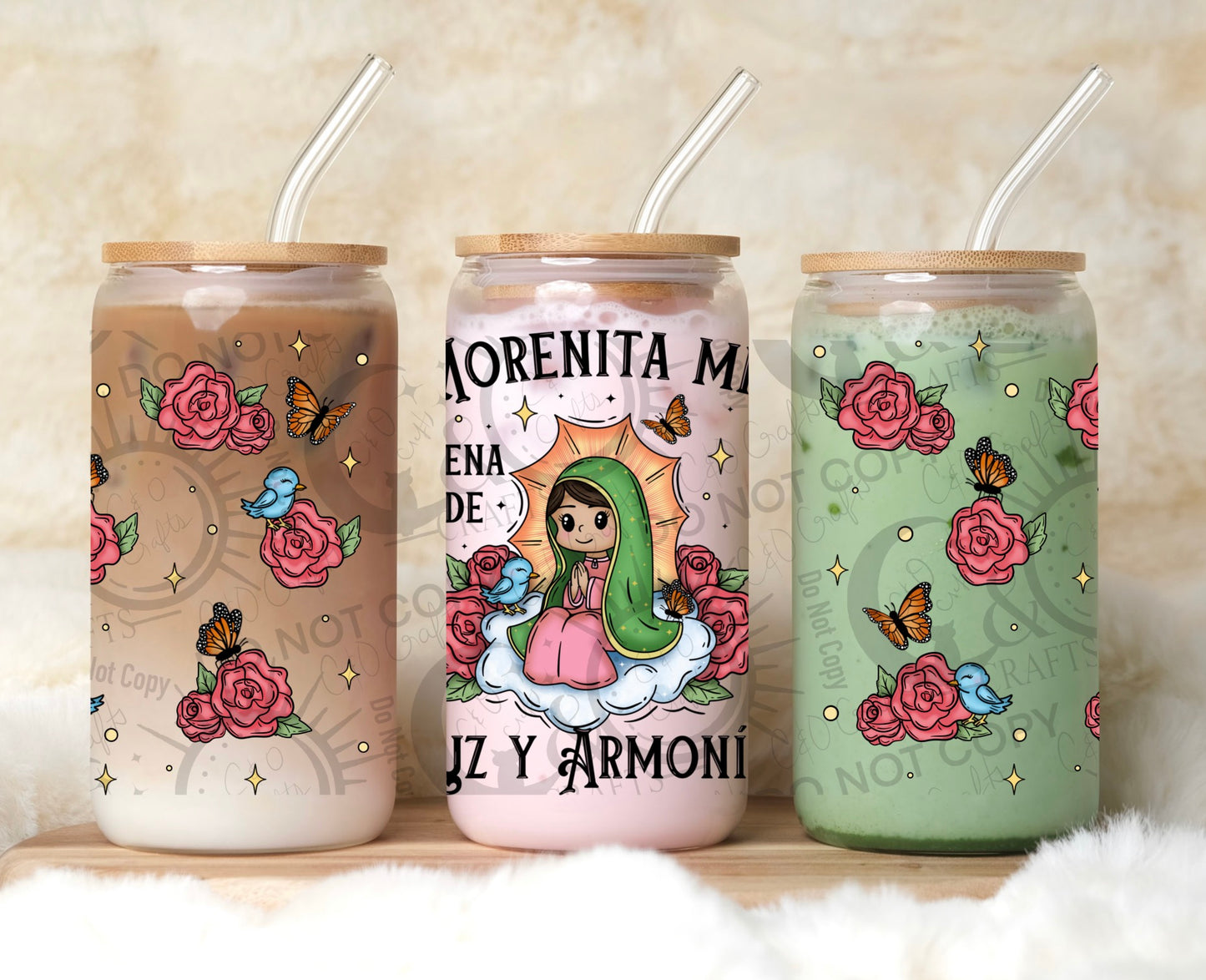 Morenita Mía 16oz Wrap