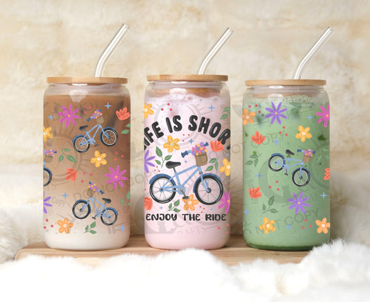 La Bicicleta (English) 16oz PNG