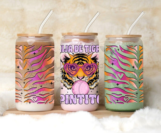 Hija de Tigre 16oz PNG