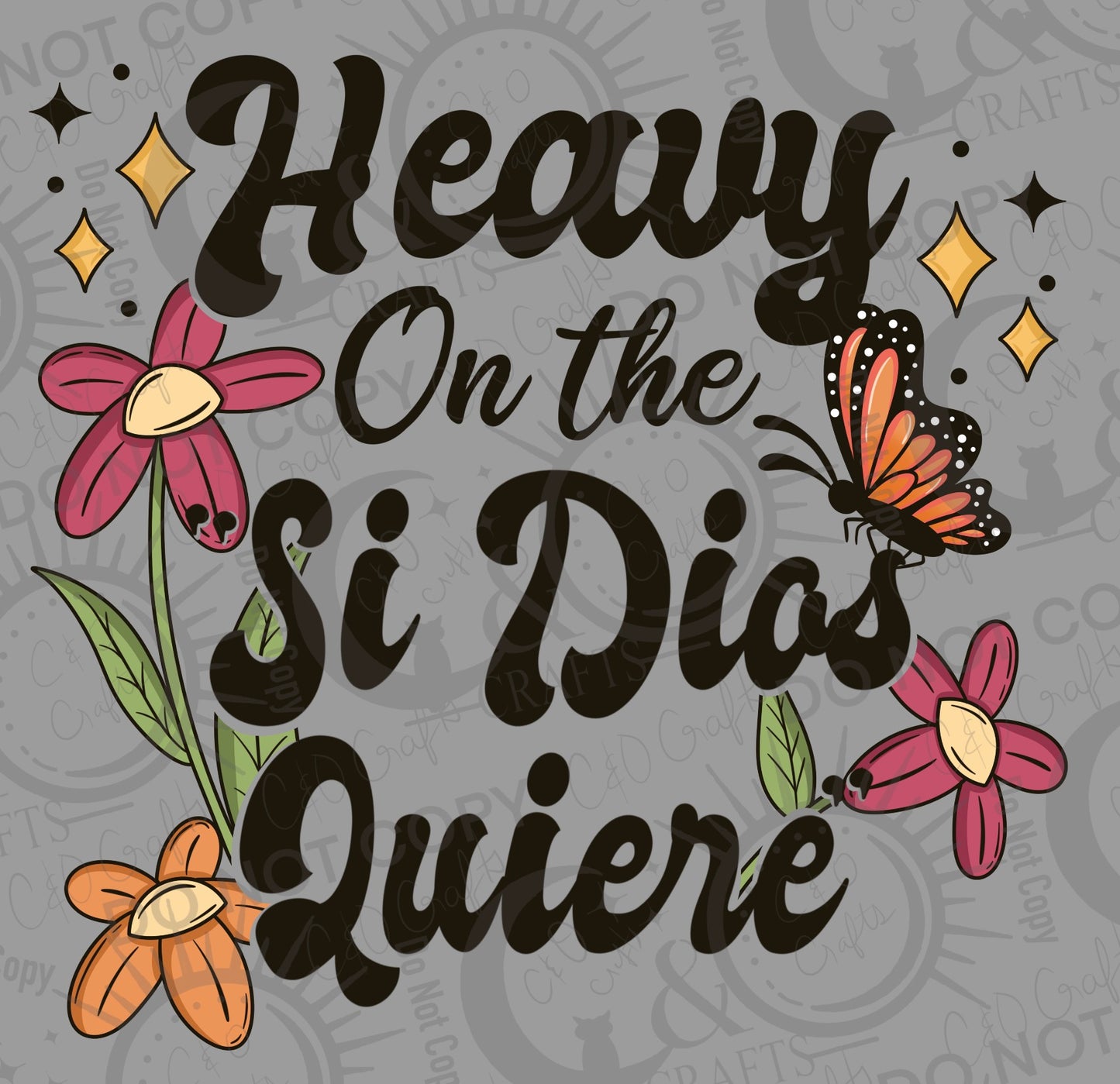 Si Dios Quiere PNGs (Brown/White)