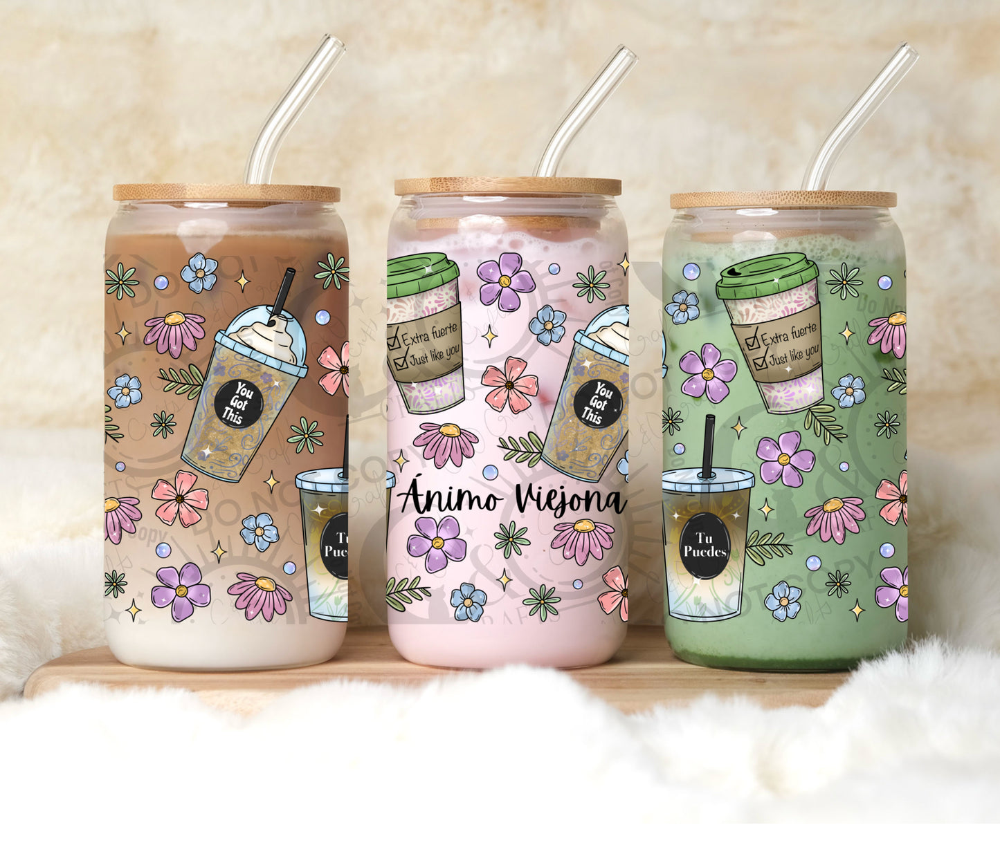 Ánimo Viejona 16oz PNG