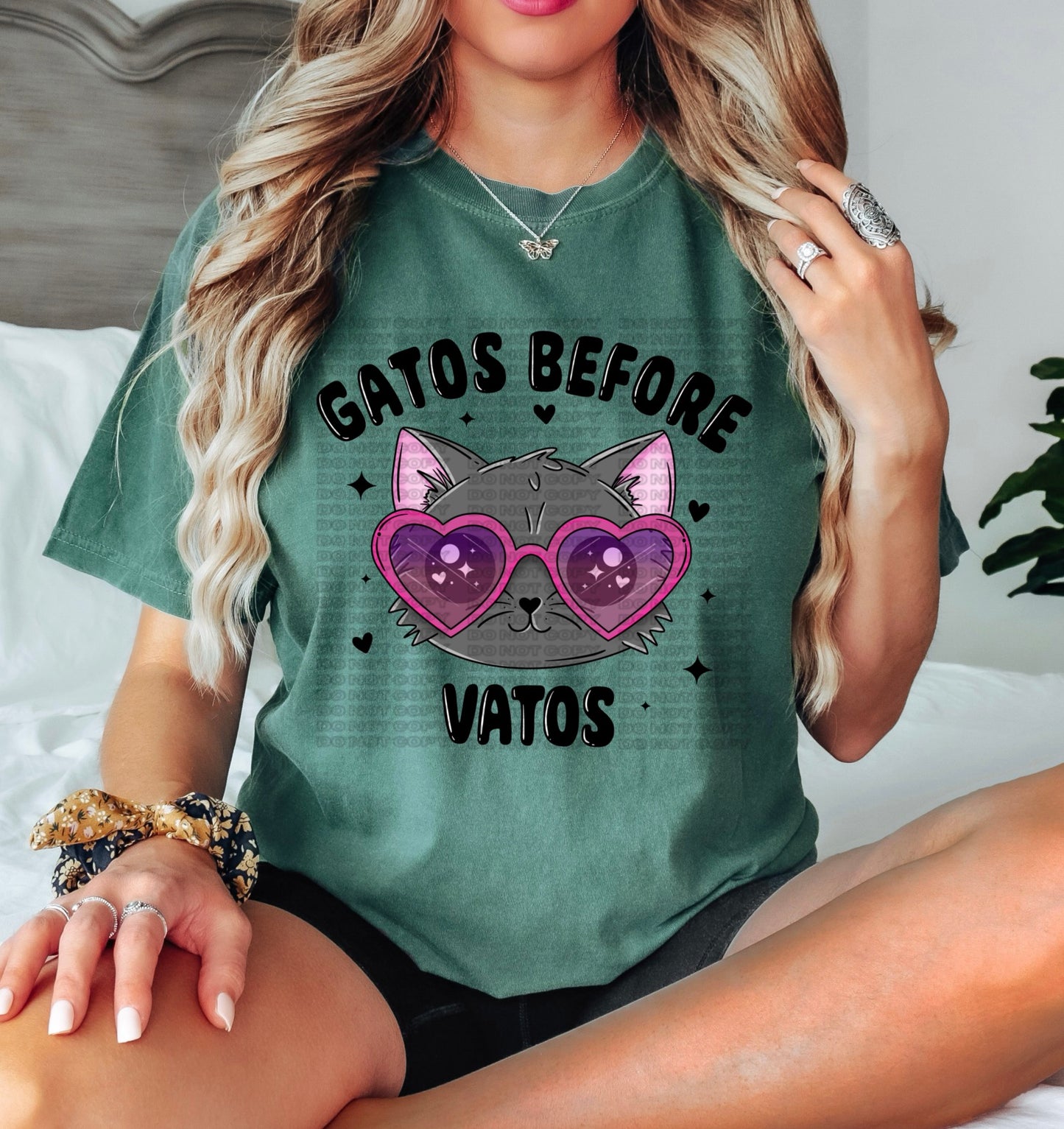 Gray Gatos Before Vatos (black/white) PNGs