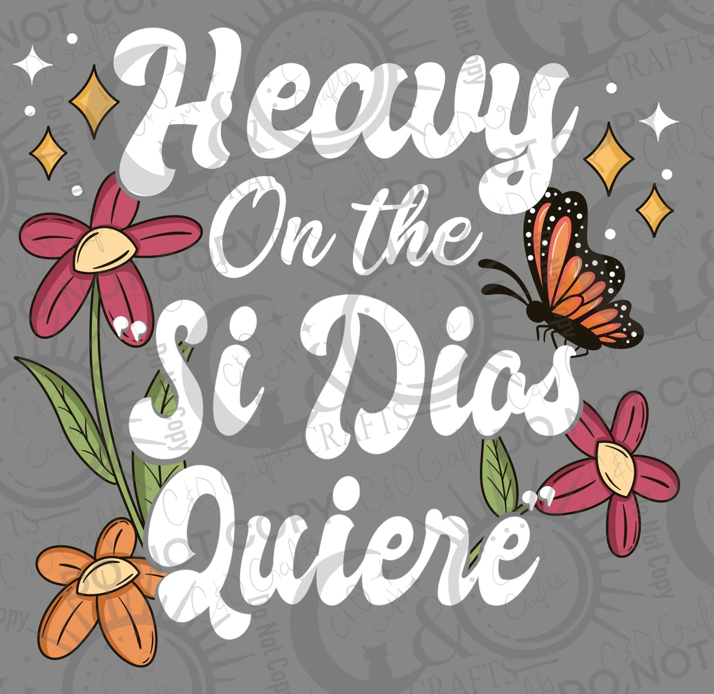 Si Dios Quiere PNGs (Brown/White)