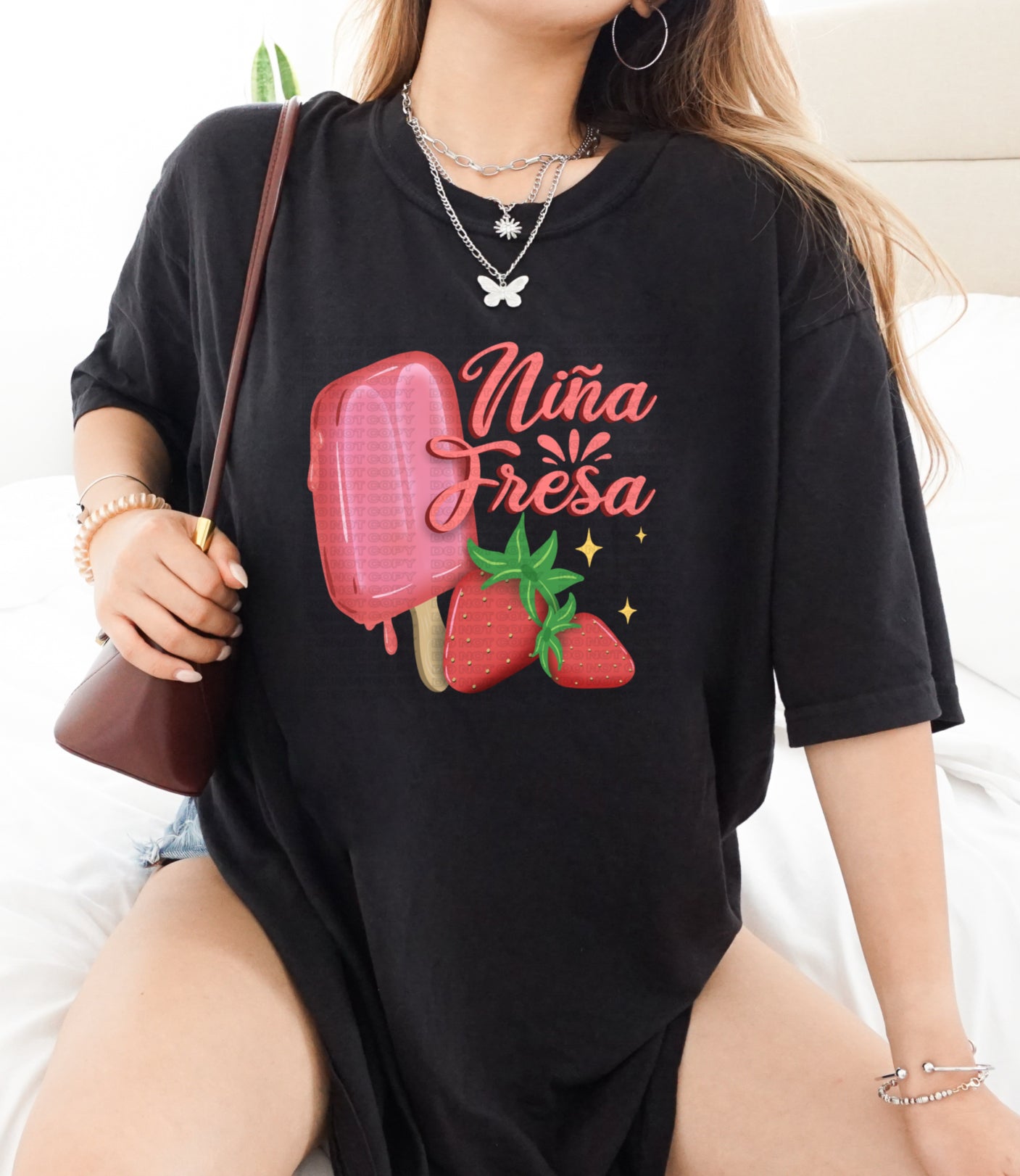 Niña Fresa PNG
