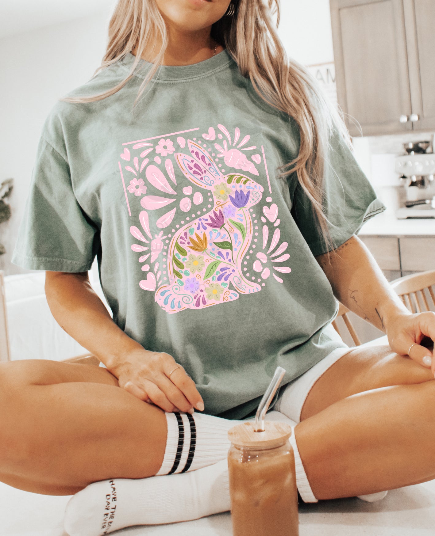 Talavera Bunny Pink PNG