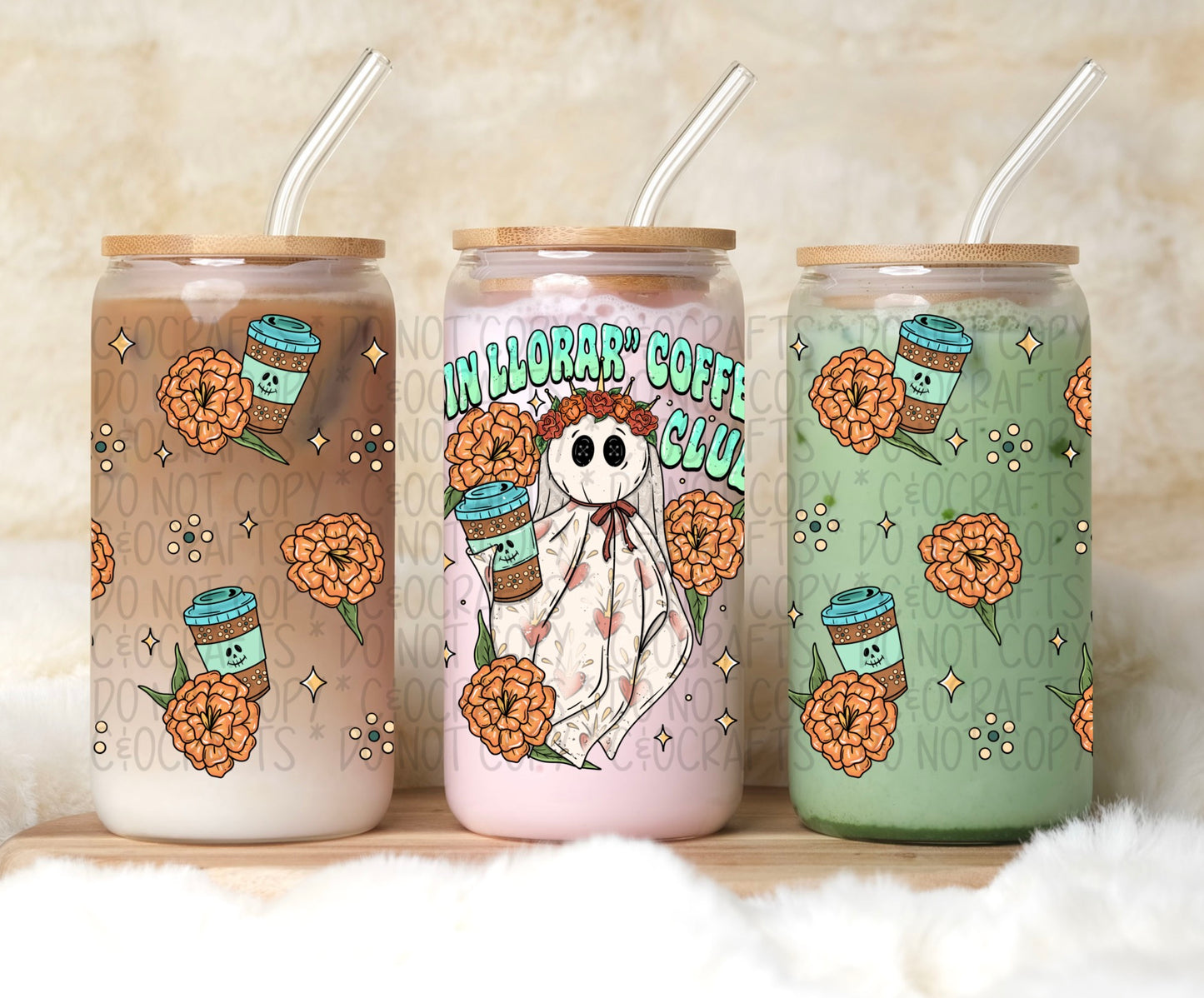 Ragdoll Llorona 16oz PNG