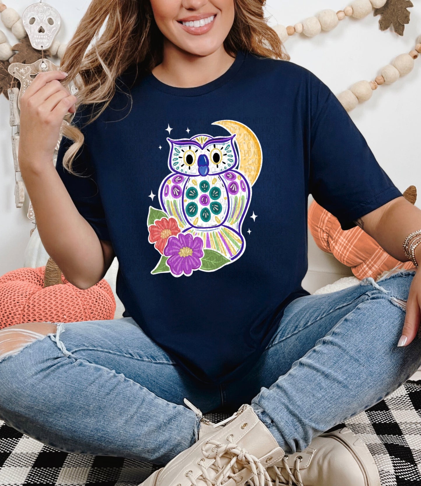 Owl Alebrijes PNGs (black/Inverted)