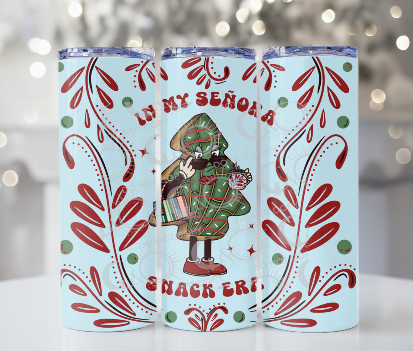 Señora Snack 20oz Tumbler wrap