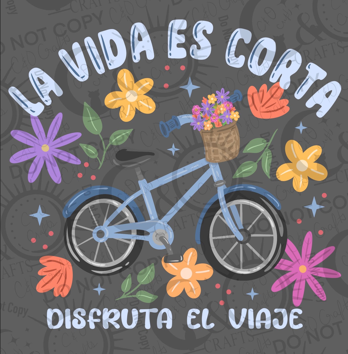 La Bicicleta PNGs (Gray/blue)