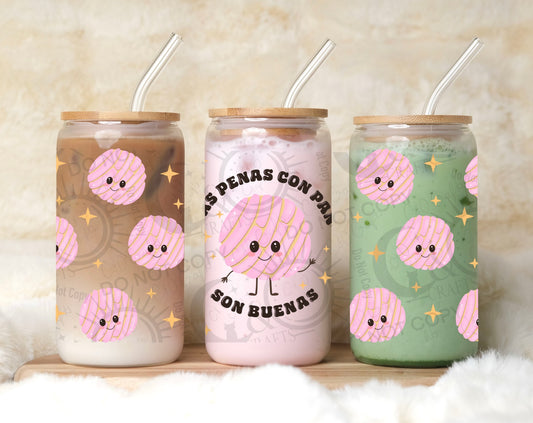 Penas con Pan 16oz PNG