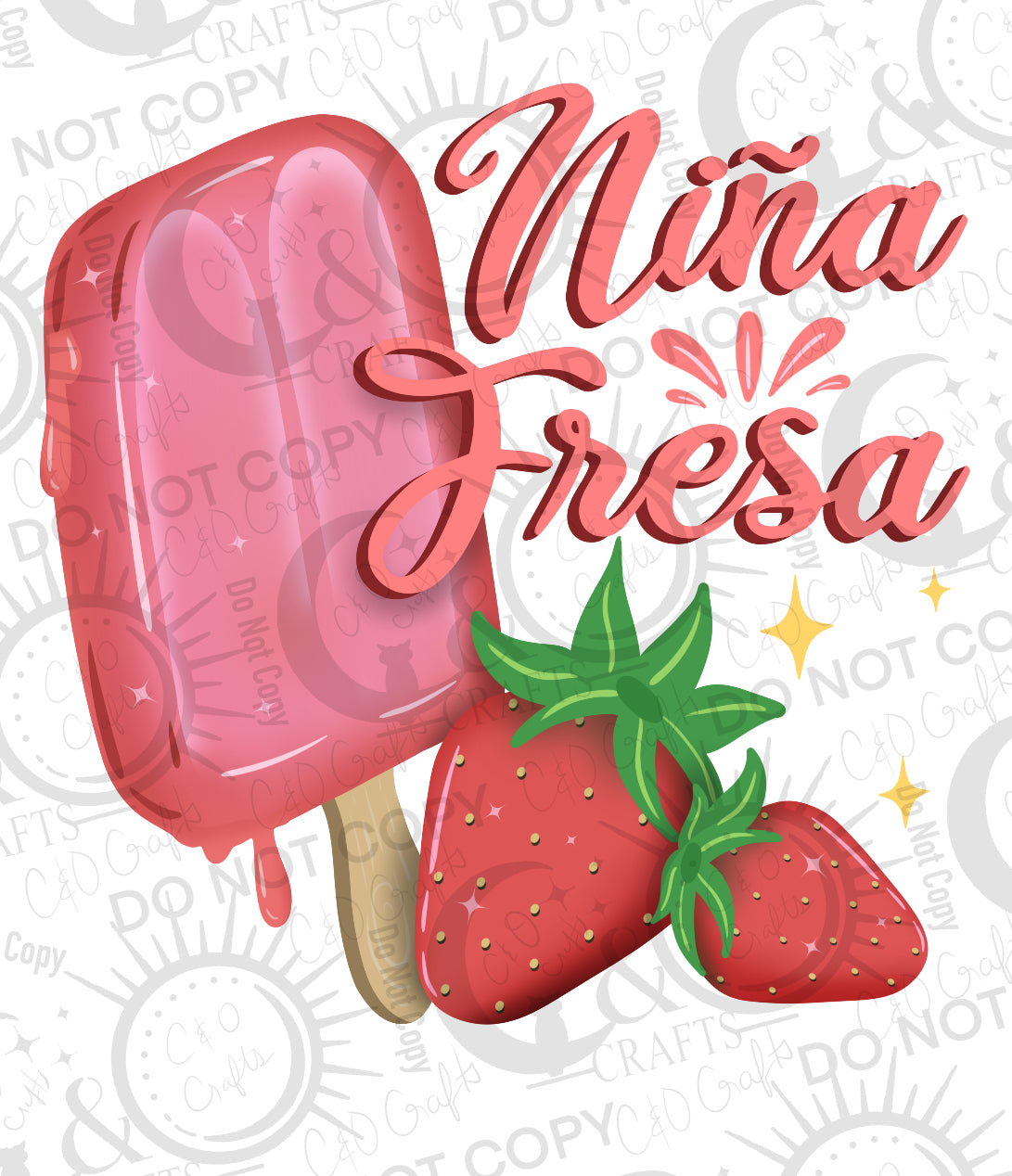Niña Fresa PNG