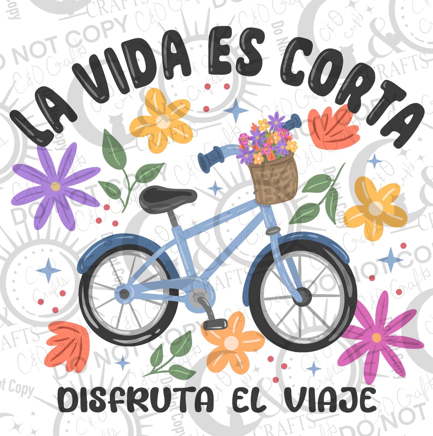 La Bicicleta PNGs (Gray/blue)