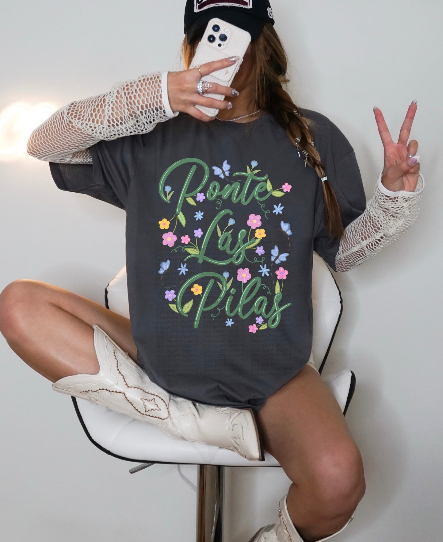 Ponte Pilas Floral PNG