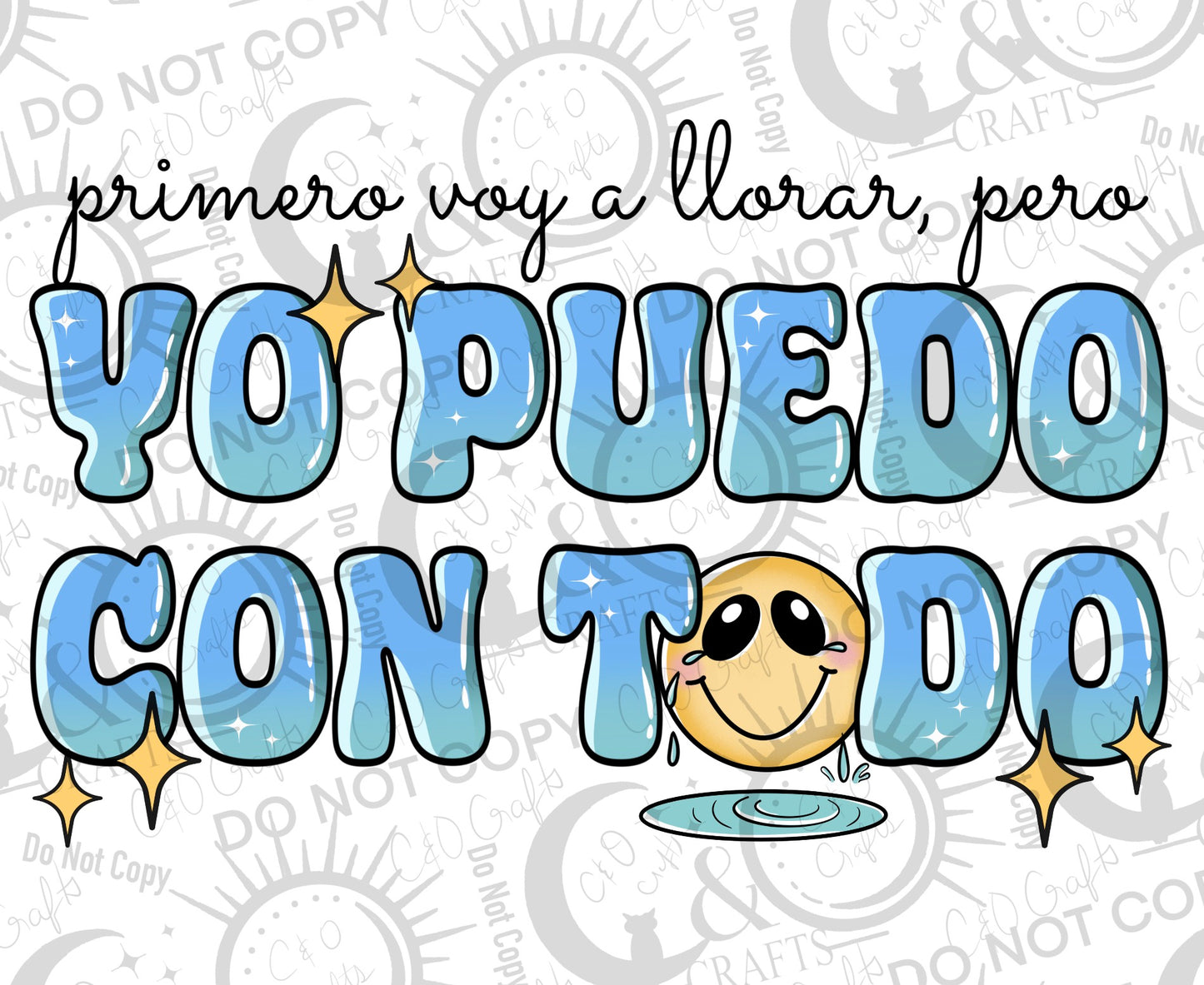 Llorar PNGs (black/white)