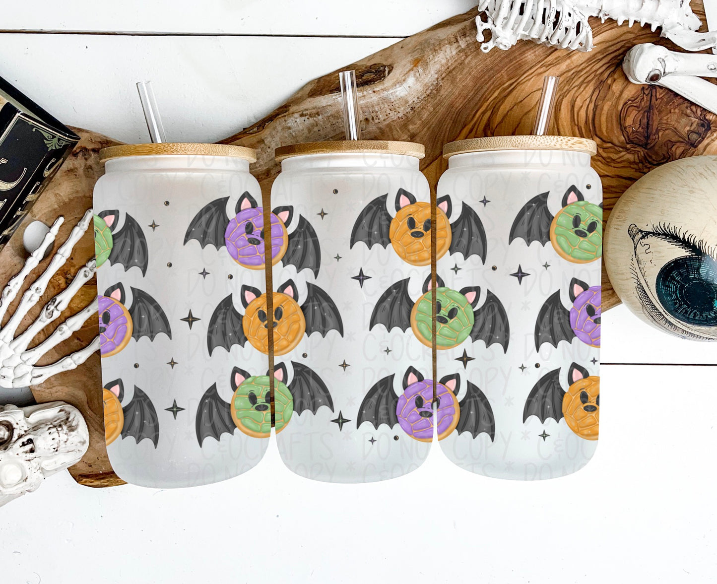 Concha Bats 16oz PNG